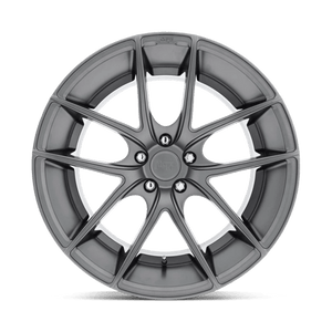 Niche M129 TARGA Matte Gun Metal 18x8 +40 5x114.3mm 72.6mm - WheelWiz