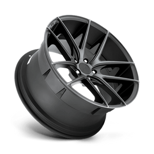 Niche M130 TARGA Matte Black Double Dark Tint 20x10.5 +40 5x130mm 71.5mm - Wheelwiz