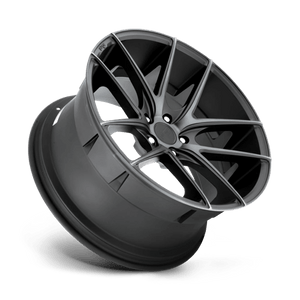 Niche M130 TARGA Matte Black Double Dark Tint 20x10.5 +40 5x130mm 71.5mm - Wheelwiz