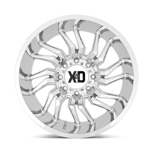 XD Series XD858 TENSION Chrome 20x10 -18 8x170mm 125.1mm - Wheelwiz