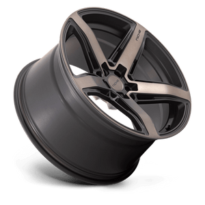 Niche M271 TERAMO Matte Black W Double Dark Tint 20x10.5 +20 5x112mm 66.6mm