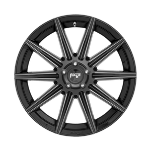 Niche M243 TIFOSI Gloss Black Milled 20x10.5 +40 5x112mm 66.6mm - Wheelwiz