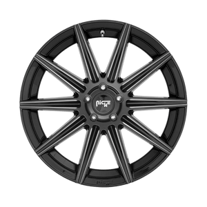 Niche M243 TIFOSI Gloss Black Milled 20x9 +38 5x108mm 72.6mm - Wheelwiz