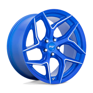 Niche M268 TORSION Anodized Blue Milled 20x10.5 +35 5x120mm 72.6mm - Wheelwiz