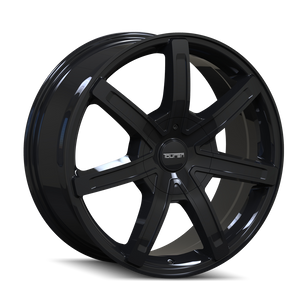 Touren TR65 Gloss black 17x7.5 +40 5x108|5x114.3mm 72.62mm - WheelWiz