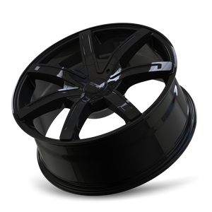 Touren TR65 Gloss black 18x8 +35 5x108|5x114.3mm 72.62mm - WheelWiz