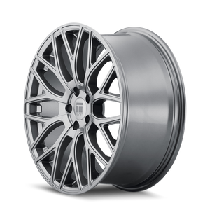 Touren TR76 Gloss graphite 20x8.5 +35 5x108mm 63.5mm - Wheelwiz