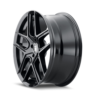 Touren TR79 Gloss black 18x9.5 +35 5x114.3mm 72.6mm - Wheelwiz