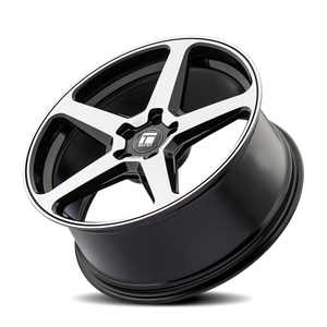 Touren TF96 Gloss black machined 20x9 +35 5x114.3mm 73.1mm - Wheelwiz
