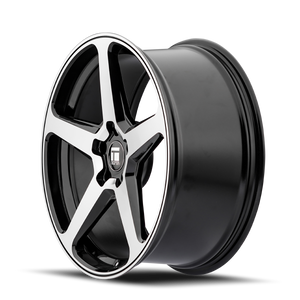 Touren TF96 Gloss black machined 20x9 +35 5x114.3mm 73.1mm - Wheelwiz