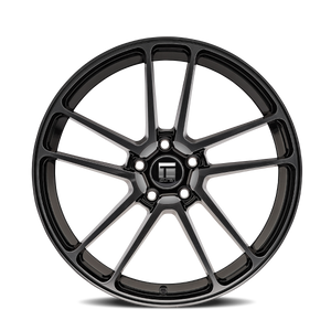 Touren TF97 Gloss black machined 20x9 +35 5x112mm 66.6mm - Wheelwiz