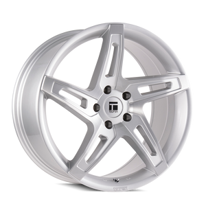 Touren TF04 Gloss silver brushed 18x8 +40 5x114.3mm 72.6mm - WheelWiz