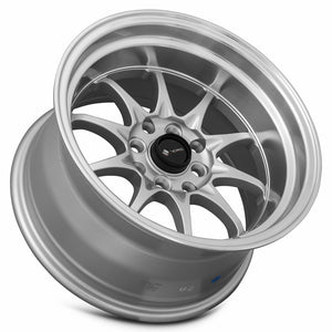Vors TR3 Silver Machine Lip 15x8 0 4x98mm 73.1mm - Wheelwiz