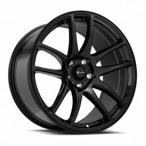 Vors TR4 Gloss Black 19x9.5 +22 5x114.3mm 73.1mm - Wheelwiz