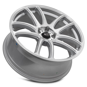Vors TR4 Silver Machined Face 20x8.5 +35 5x115mm 73.1mm - Wheelwiz