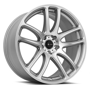 Vors TR4 Silver Machined Face 20x9.5 +35 5x110mm 73.1mm - Wheelwiz