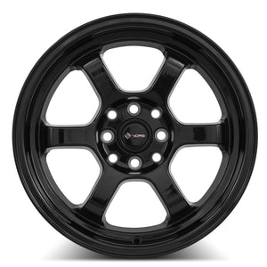 Vors TR7 Gloss Black 16x7 +35 4x100|4x114.3mm 73.1mm - Wheelwiz