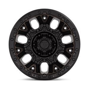 Fuel Offroad D824 TRACTION Matte Black W Double Dark Tint 20x10 -18 5x139.7mm 78.1mm - Wheelwiz