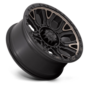 Fuel Offroad D824 TRACTION Matte Black W Double Dark Tint 20x9 +1 6x139.7mm 106.1mm - Wheelwiz