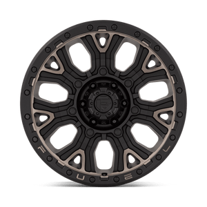 Fuel Offroad D824 TRACTION Matte Black W Double Dark Tint 20x9 +1 6x139.7mm 106.1mm - Wheelwiz