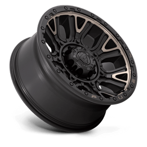 Fuel Offroad D824 TRACTION Matte Black W Double Dark Tint 20x9 +1 8x170mm 125.1mm - Wheelwiz