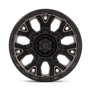 Fuel Offroad D824 TRACTION Matte Black W Double Dark Tint 20x10 -18 6x135mm 87.1mm - Wheelwiz
