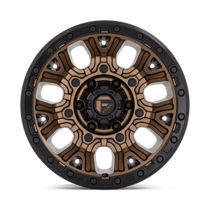 Fuel Offroad D826 TRACTION Matte Bronze W/ Black Ring 20x10 -18 5x127mm 71.5mm - Wheelwiz