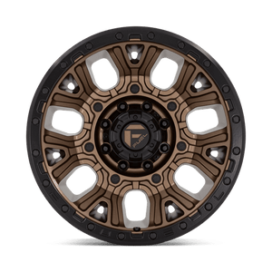 Fuel Offroad D826 TRACTION Matte Bronze W/ Black Ring 20x10 -18 8x180mm 124.2mm - Wheelwiz