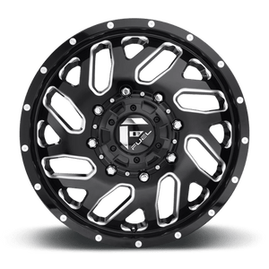 Fuel Offroad D581 TRITON Gloss Black Milled 22x8.25 +105 8x210mm 154.3mm - Wheelwiz