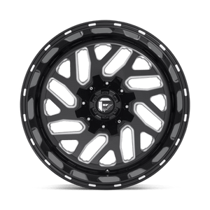 Fuel Offroad D581 TRITON Gloss Black Milled 22x12 -44 6x135|6x139.7mm 106.1mm - Wheelwiz