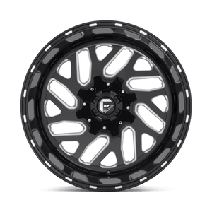 Fuel Offroad D581 TRITON Gloss Black Milled 22x14 -75 6x135|6x139.7mm 106.1mm - Wheelwiz