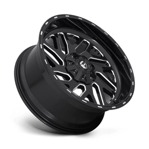 Fuel Offroad D581 TRITON Gloss Black Milled 22x10 -19 6x135|6x139.7mm 106.1mm - Wheelwiz