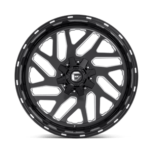 Fuel Offroad D581 TRITON Gloss Black Milled 22x10 -19 6x135|6x139.7mm 106.1mm - Wheelwiz