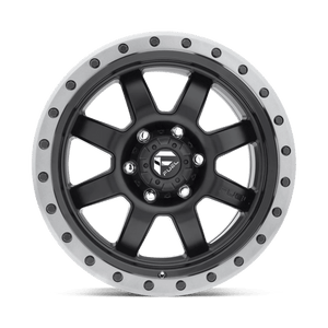 Fuel Offroad D551 TROPHY Matte Black Gun Metal Ring 17x8.5 -6 5x139.7mm 108mm - Wheelwiz
