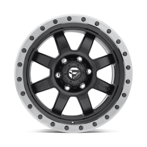 Fuel Offroad D551 TROPHY Matte Black Gun Metal Ring 17x8.5 -6 5x114.3mm 72.6mm - WheelWiz