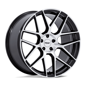 TSW TW002 LASARTHE Gloss Black Machined 20x10.5 +38 5x112mm 66.6mm