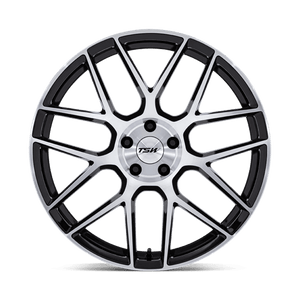 TSW TW002 LASARTHE Gloss Black Machined 17x8 +35 5x120mm 74.1mm