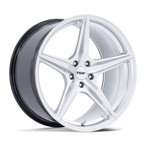 TSW TW007 ESPRIT Hyper Silver W/ Machined Face 18x9 +45 5x112mm 66.6mm