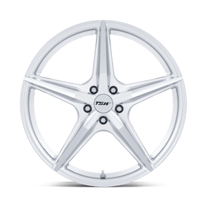 TSW TW007 ESPRIT Hyper Silver W/ Machined Face 20x10.5 +38 5x114.3mm 72.6mm