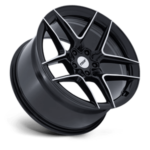 TSW TW008 SLIPSTREAM Gloss Black W/ Machined Face 20x9 +20 5x112mm 66.6mm
