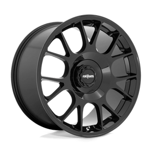 Rotiform R187 TUF-R Glossy Black 20x10.5 +40 5x108|5x120mm 72.6mm - Wheelwiz