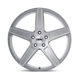 TSW ASCENT Matte Titanium Silver 17x8 +35 5x120mm 76.1mm