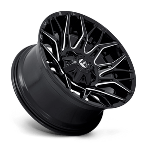 Fuel Offroad D769 TWITCH Glossy Black Milled 20x10 -18 6x135|6x139.7mm 106.1mm - Wheelwiz