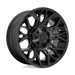 Fuel Offroad D772 TWITCH Blackout 22x12 -44 8x180mm 124.2mm - Wheelwiz