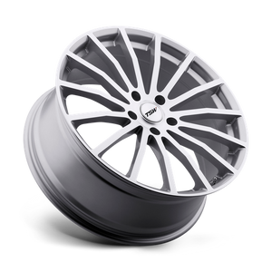 TSW MALLORY Silver W/ Mirror Cut Face 20x10 +25 5x114.3mm 76.1mm