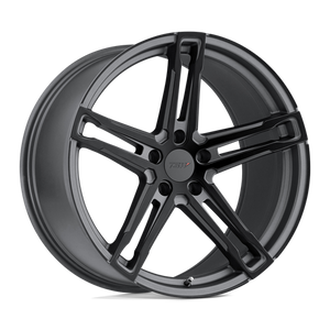 TSW MECHANICA Matte Gunmetal W/ M-black Face 20x8.5 +40 5x114.3mm 76.1mm