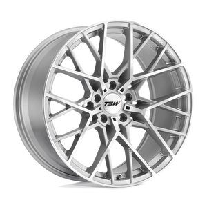 TSW SEBRING Silver W/ Mirror Cut Face 17x8 +32 5x112mm 72.1mm