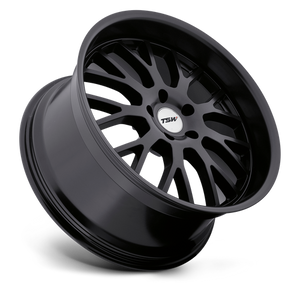 TSW TREMBLANT Matte Black 20x10 +25 5x120mm 76.1mm - Wheelwiz