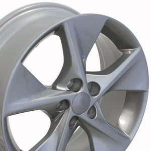 OE Wheels Replica TY12 Gunmetal 18x7.5 +45 5x114.3mm 60.1mm
