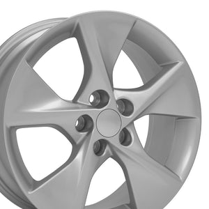 OE Wheels Replica TY12 Silver 18x7.5 +45 5x114.3mm 60.1mm